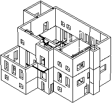  受检房屋三维计算模型