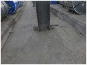 上海某有限公司厂房排架柱垂直度检测